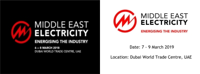 MIDDLE EAST ELECTRICITY 2018 - MIDDLE EASY ENERGY 2019